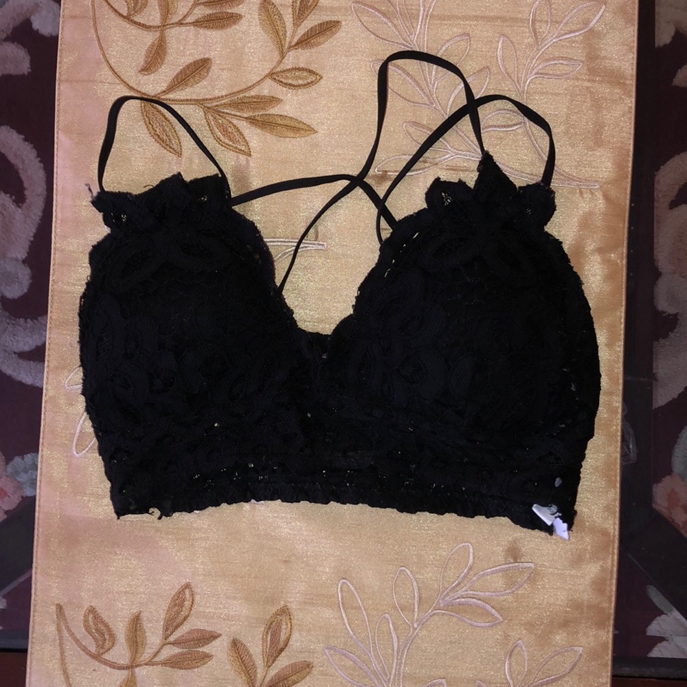 black bralette!